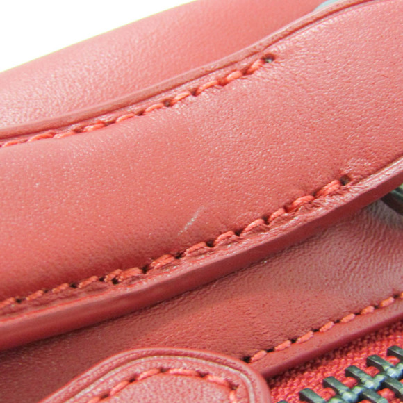 COACH Graham Convertible C6877 Men's Leather Backpack,Briefcase Red Color - Picture 10 of 10